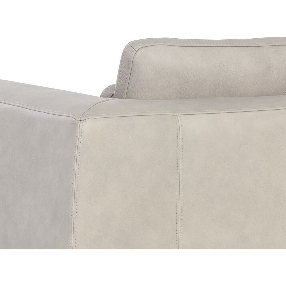 Burr Bali Bone Leather Armchair